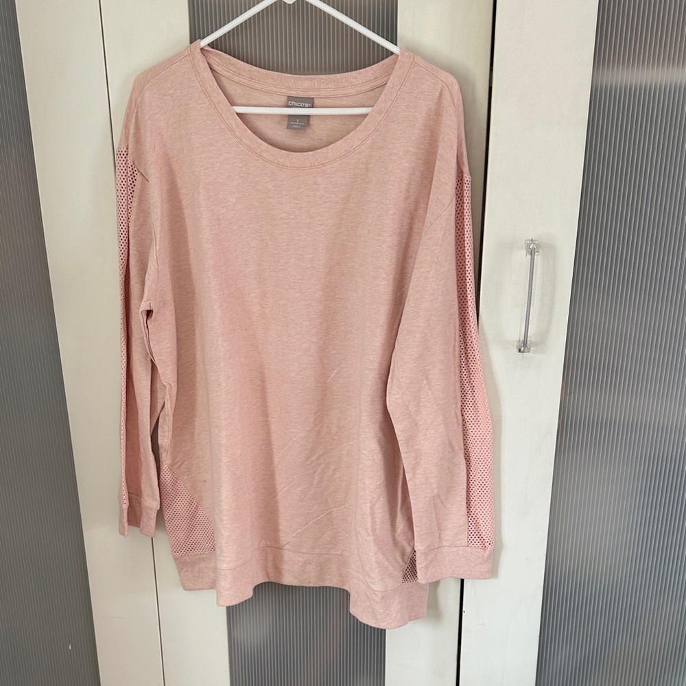 NWT zenergy ‘mesh mix tunic’